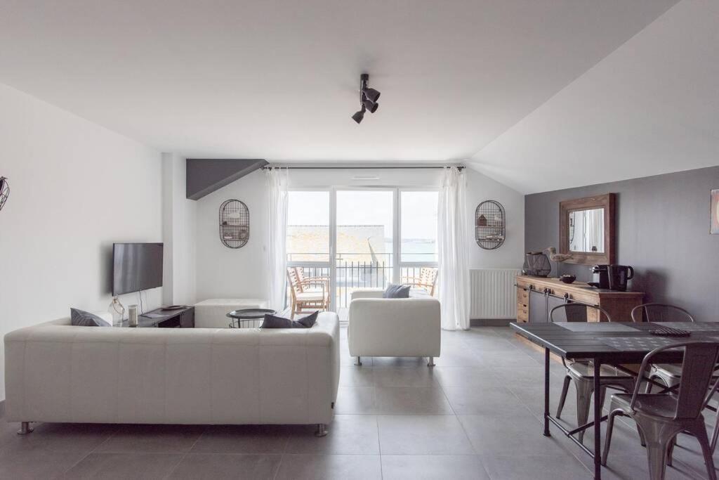 Appartement 4 Etoiles Vue Mer Et Bord De Plage Chez Odette Saint-Malo Eksteriør bilde